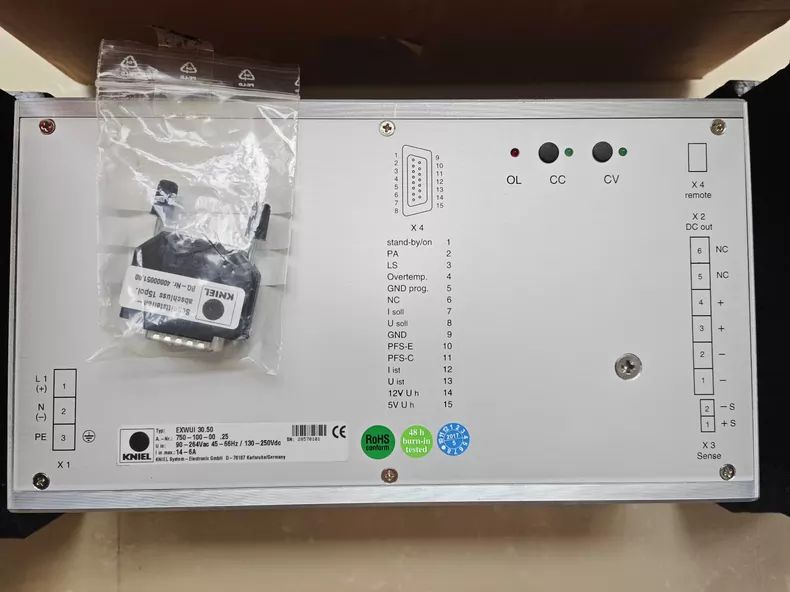 KNIEL EXWUI 30.50 750-100-00.25 power supply