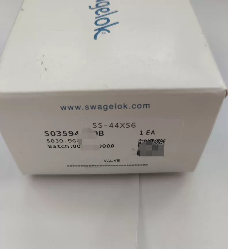 Swagelok SS-44XS6 Valve thumbnail