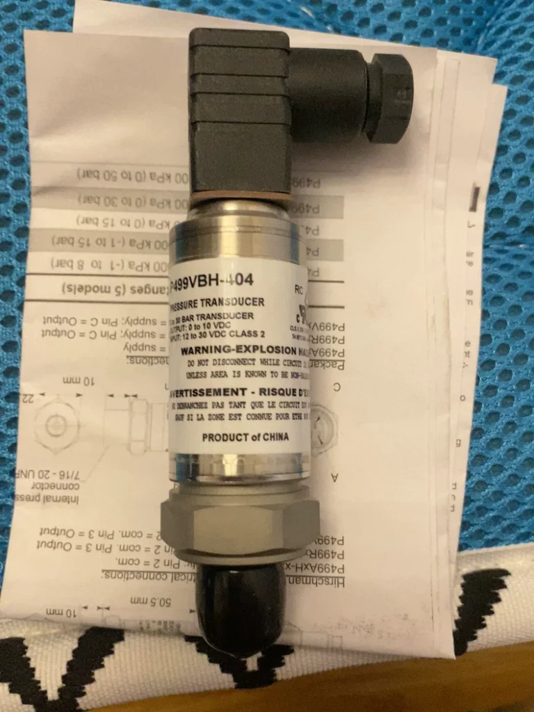 Johnson Controls P499VBH-404C Pressure Sensor thumbnail