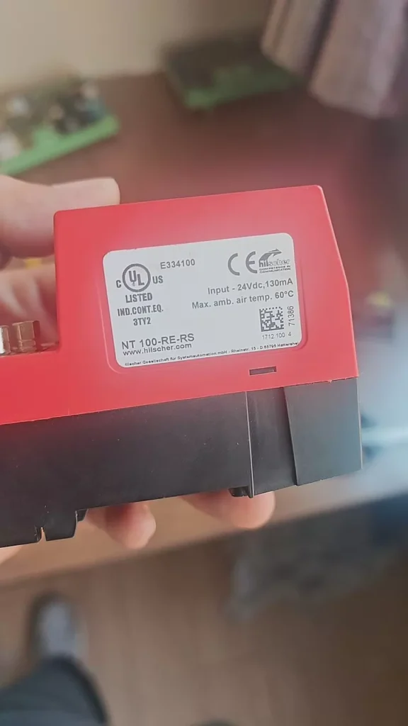 Hilscher NT100-RE-RS Gateway thumbnail