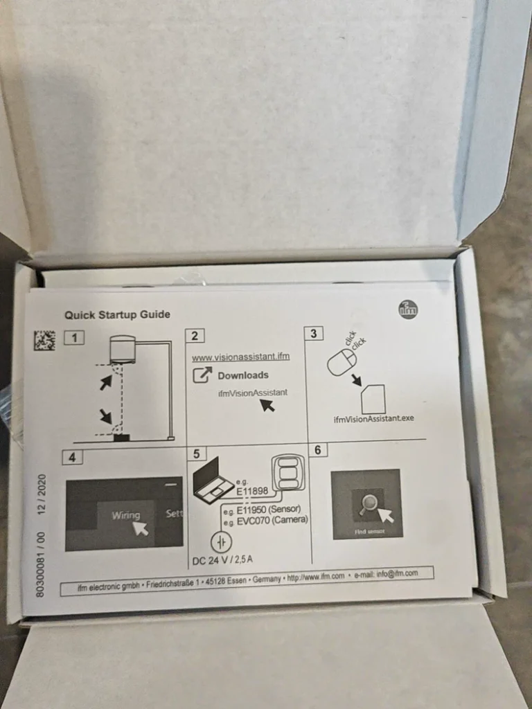 IFM O3D303 3D SENSOR thumbnail