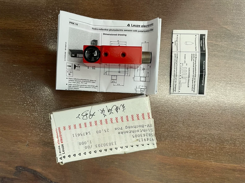 Leuze 50080153 PRK 18/4 DL.4 Sensor thumbnail