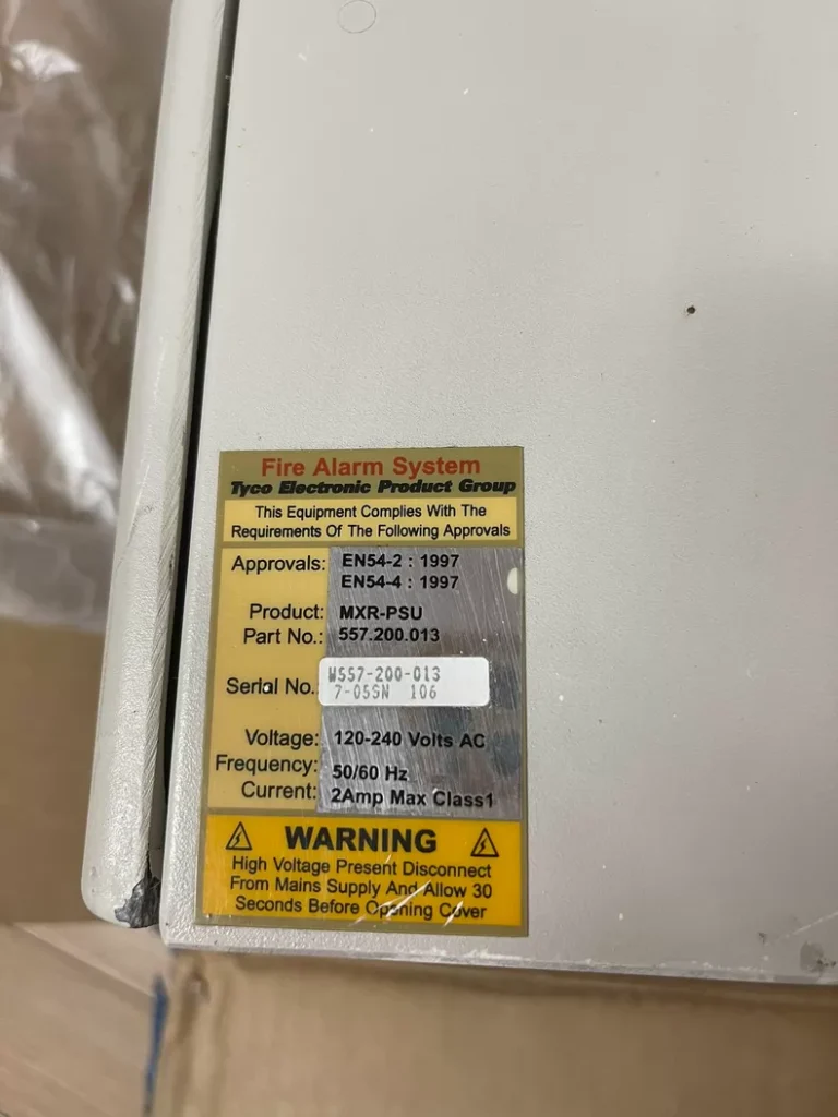 TYCO OCM800 MINERVA EN54 MXR-PSU WSS7-200-013 Control Module thumbnail