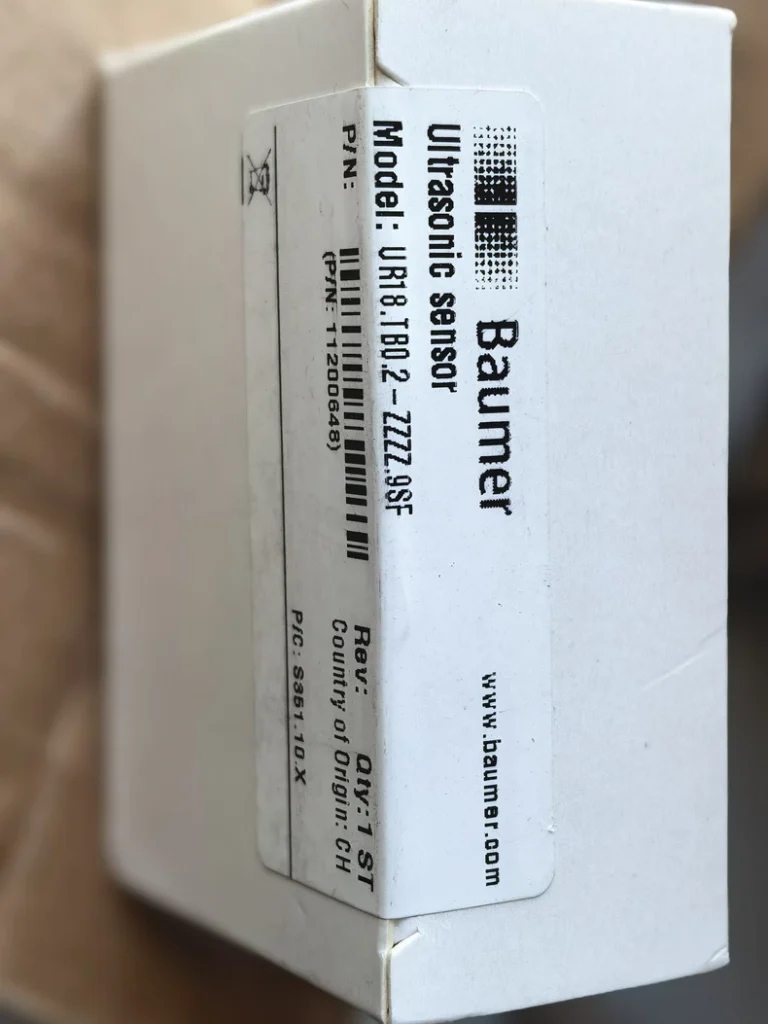 Baumer UR18.TB0.2-ZZZZ.9SF Ultrasonic Sensor