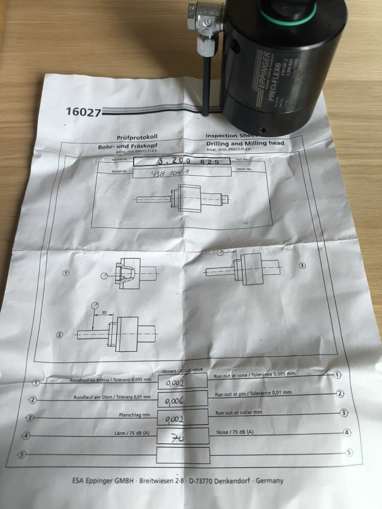 EPPINGE 3.200.625 Drilling and milling head thumbnail