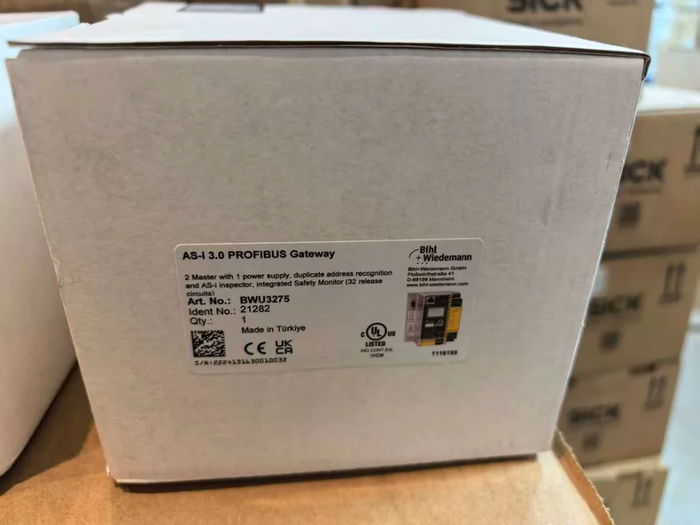 Bihl+Wiedemann BWU3275 AS-i 3.0 PROFIBUS Gateway