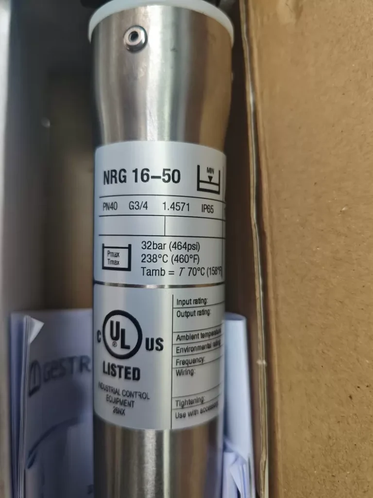 GESTRA NRG 16-50 Level Sensor thumbnail