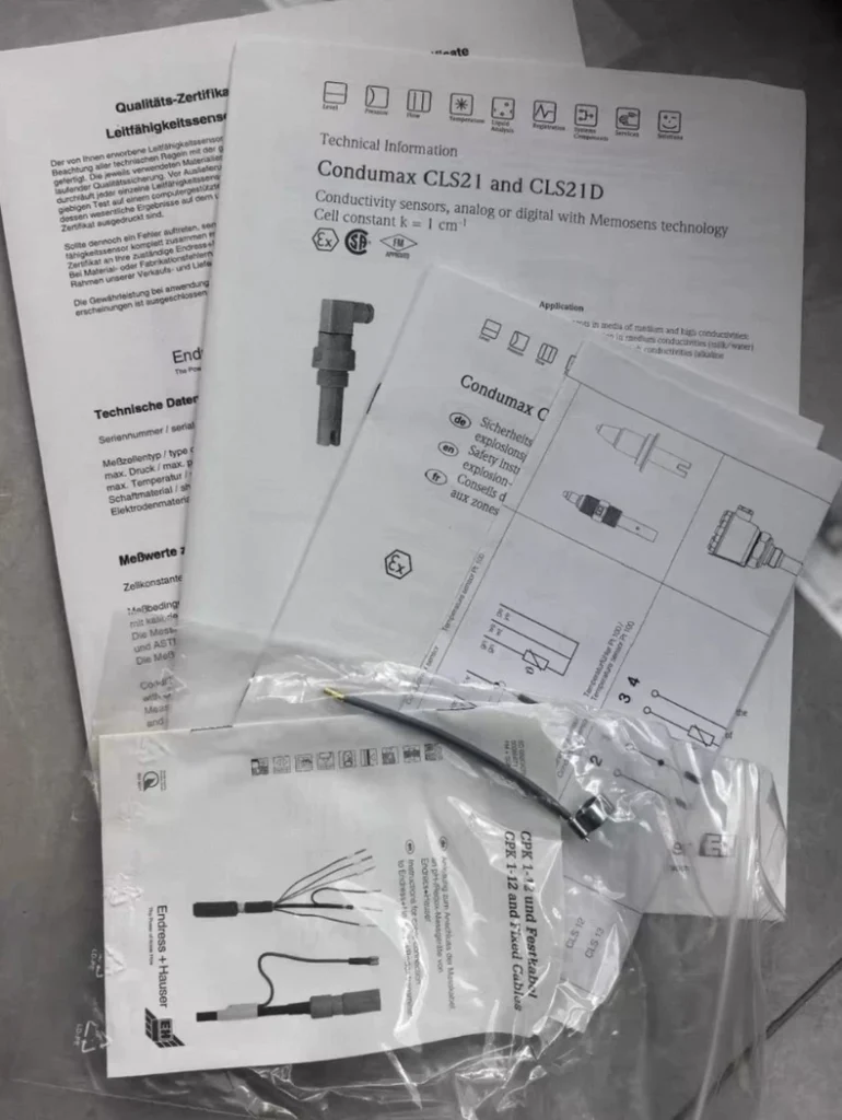 Endress+Hauser CLS21-C1N3A Conductivity Electrode thumbnail