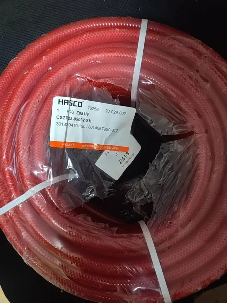 HASCO Z851/9 temperature control hose