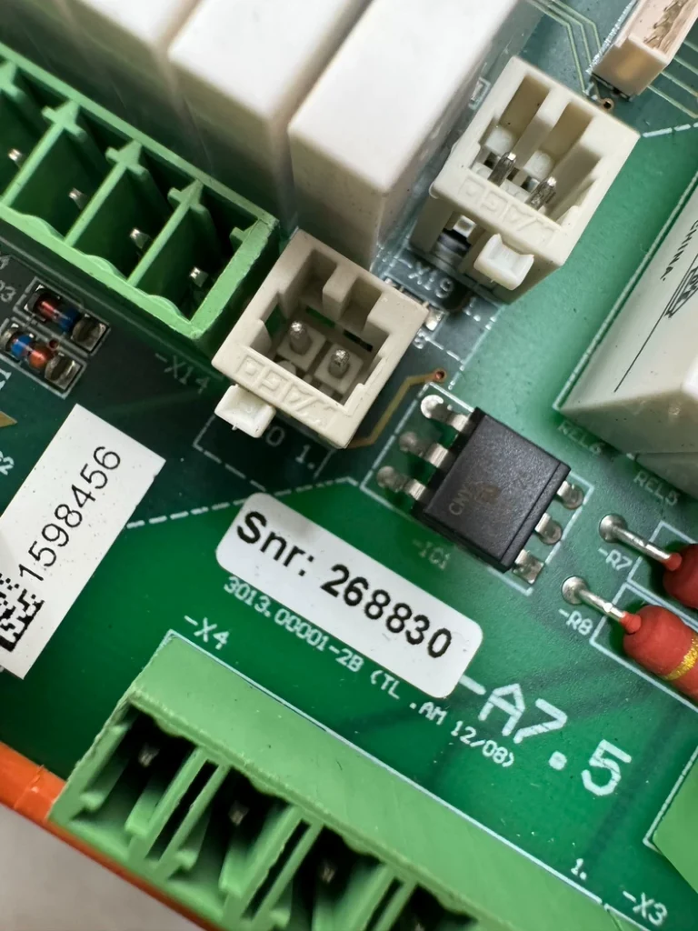 Huber -A7.5 3013.00001-2B 32783 Control card thumbnail