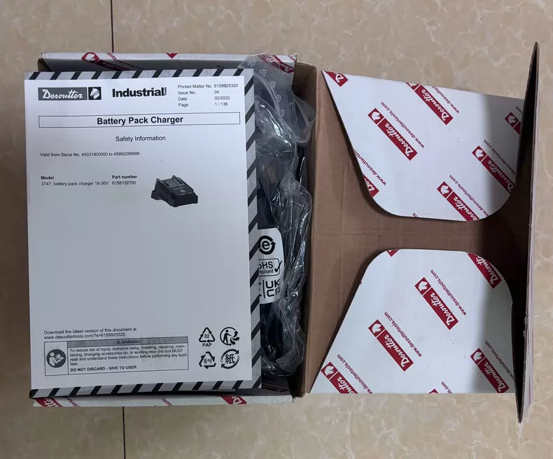 Desoutter 6158132700 Charger thumbnail