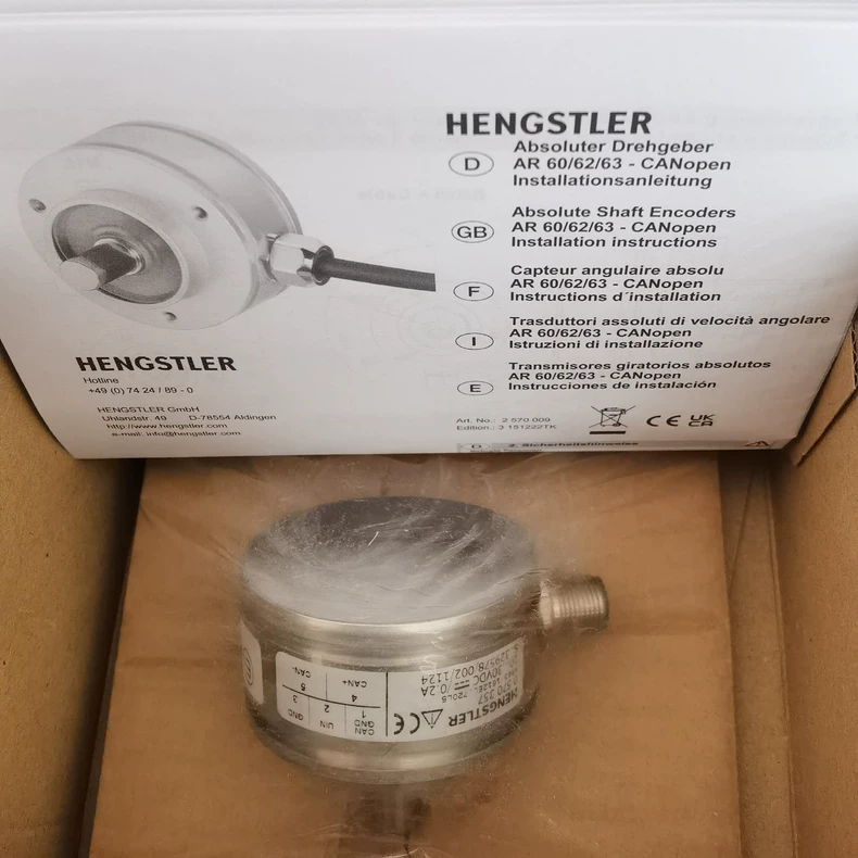Hengstler AR63/1612EL.72L5 0570357 Encoder