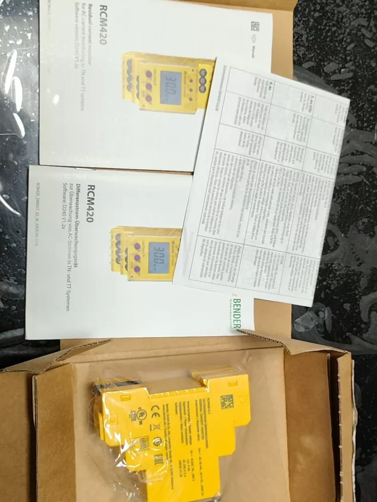 BENDER RCM420-D-2 Residual Current Monitor thumbnail