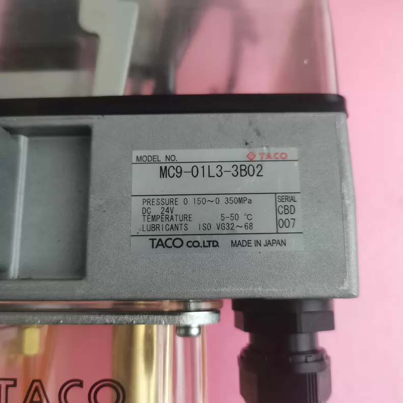 TACO MC9-01L3-3B02 lubrication pump thumbnail