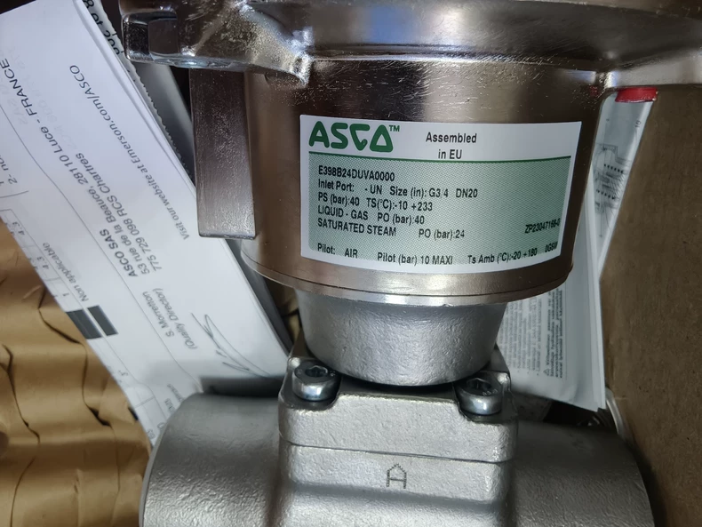 ASCO E398B24DUVA0000 Valve thumbnail