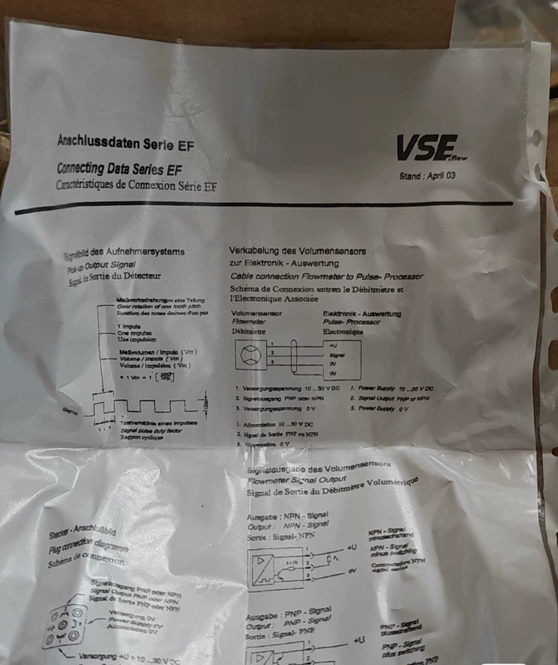 VSE EF 2 ARO 64V-PNP/1 M0113558.01 aluminium flow meter thumbnail