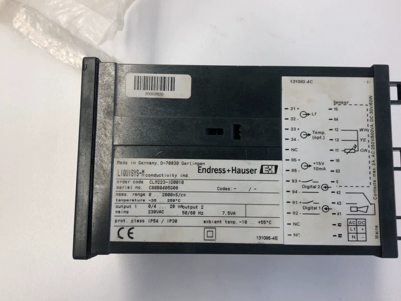 Endress+Hauser CPM223-ID0010 Controller thumbnail