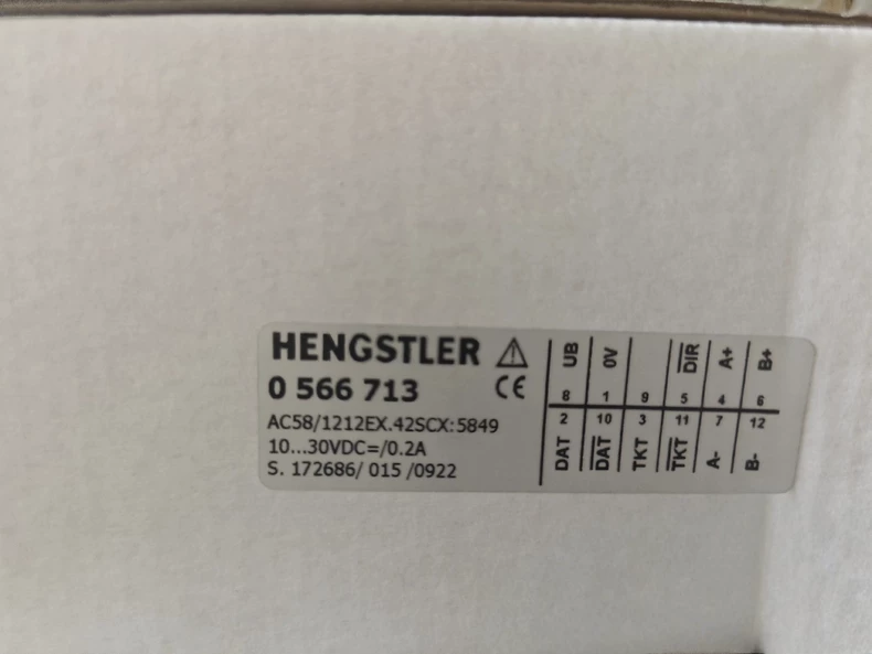 HENGSTLER 0566713 AC58/1212EX.42SCX:5849 Encoder thumbnail
