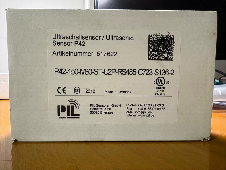 PIL P42-150-M30-ST-U2P-RS485-C723-S136-2 Ultrasonic Sensors