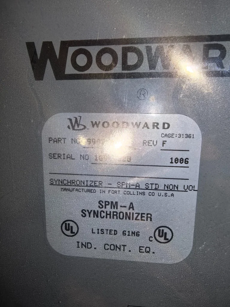 WOODWARD 9907-028 SPM-A SYNCHRONIZER thumbnail