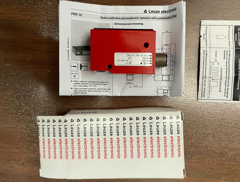 Leuze 50080153 PRK 18/4 DL.4 Sensor thumbnail