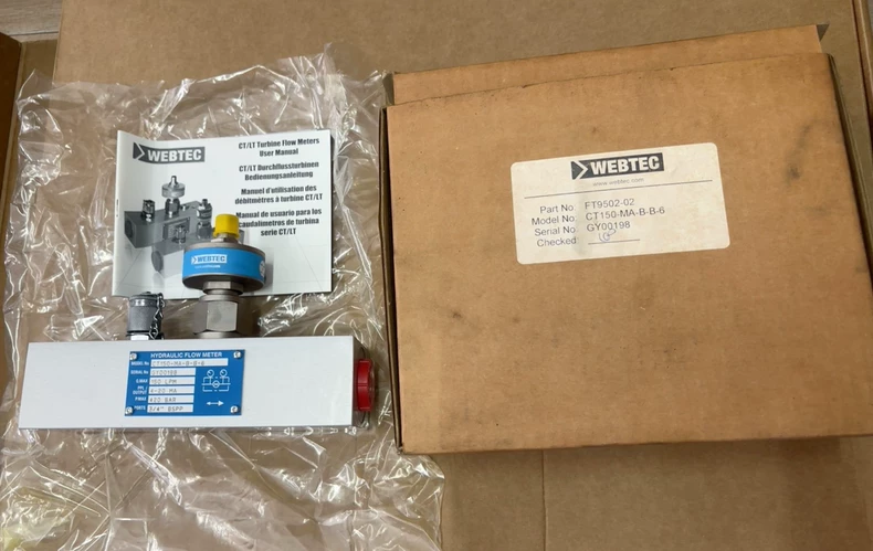 WEBTEC CT150-MA-B-B-6 Flow Meter thumbnail