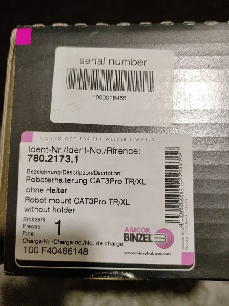 BINZEL 780.2173.1 Robot Mount CAT3 PRO TR XL without holder thumbnail