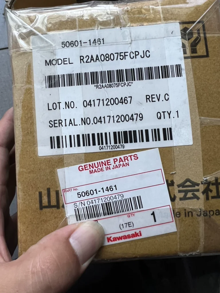 Kawasaki R2AA08075FCPJC Servo Motor