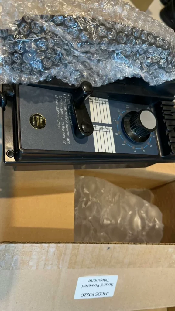 IMCOS 9022WHS SOUND POWERED TELEPHONE thumbnail