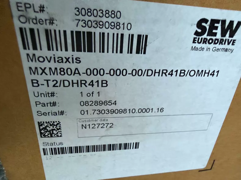SEW Moviaxis MXM80A-000-000-00/DHR41B Module thumbnail