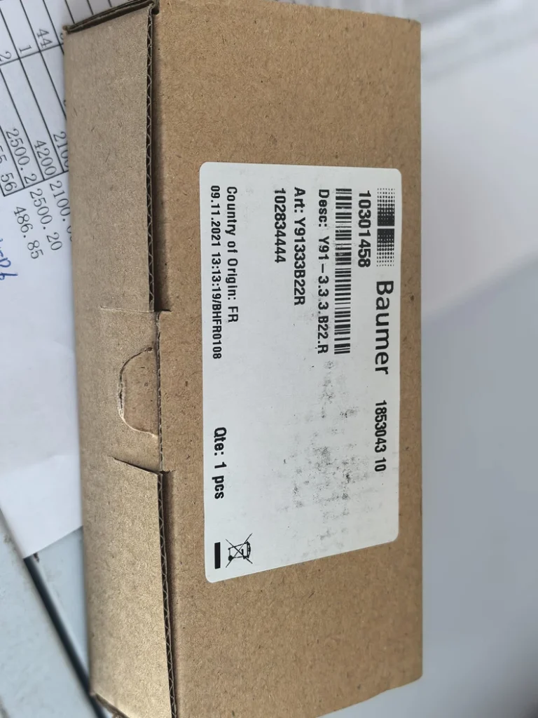 Baumer Y91-3.3.3.B22.R Sensor