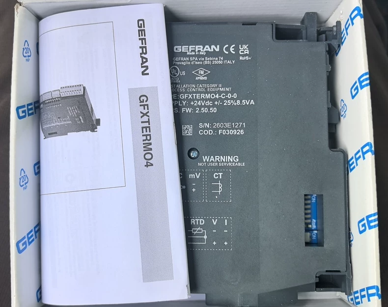 GEFRAN GFXTERMO4-C-0-0 Controller