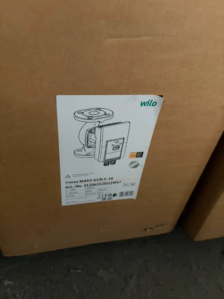 Wilo Yonos MAXO 65/0,5-16 PN 6/10 Glandless pump circulator