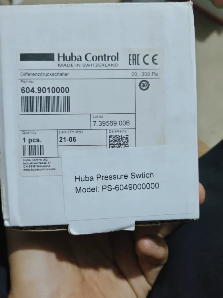 Huba Control PS-6049000000 Pressure Switch