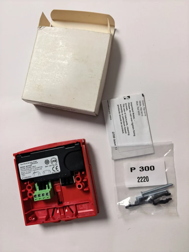 Tyco MCP200 514.001.142.Y Manual Call Point  thumbnail