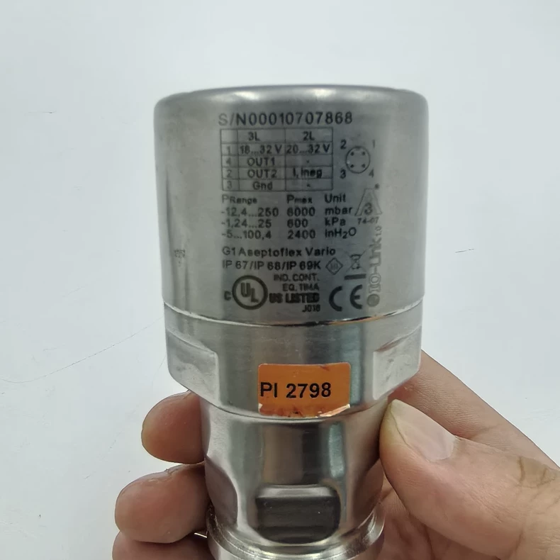 IFM PI2798 Pressure Transducer thumbnail