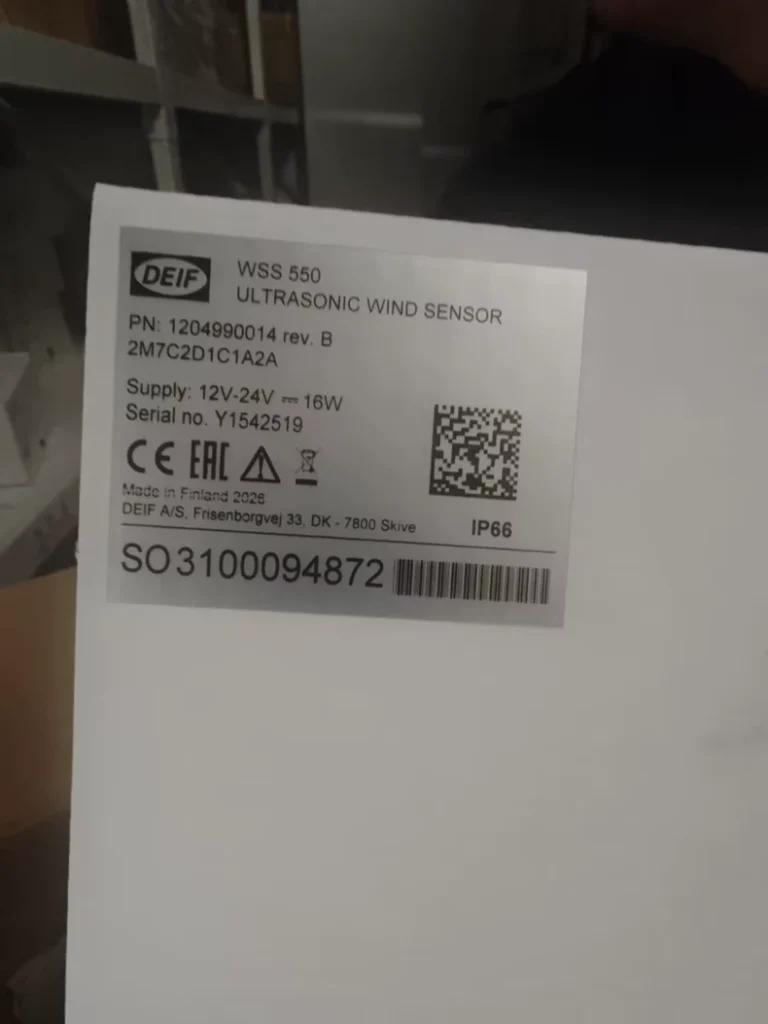 DEIF Wind Sensor WSS 550
