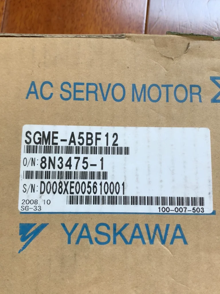 YASKAWA SGME-A5BF12 Servo Motor thumbnail