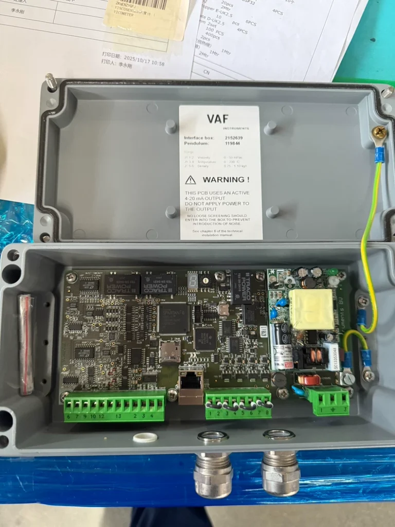 VAF electronic fuel viscosity controller thumbnail