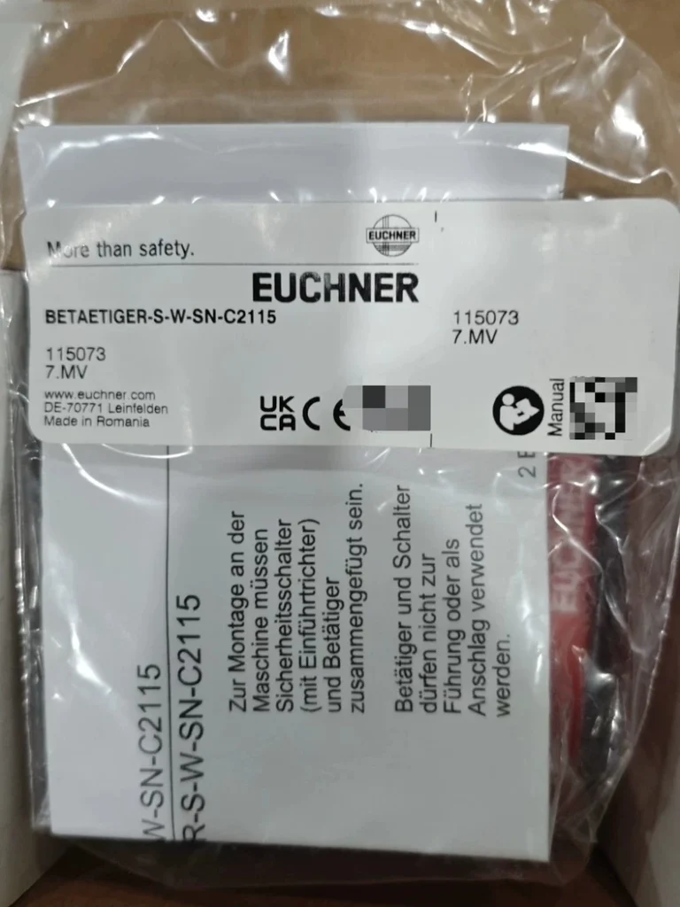 EUCHNER BETAETIGER-S-W-SN-C2115 Switch thumbnail