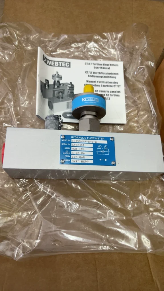 WEBTEC CT150-MA-B-B-6 Flow Meter