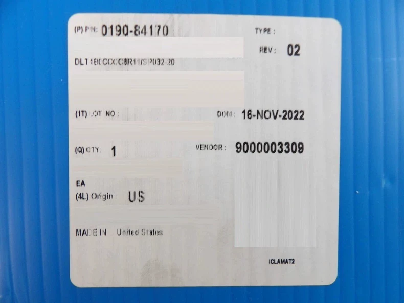 MKS Instruments DLT4B-34749 Mass Flow Controller thumbnail