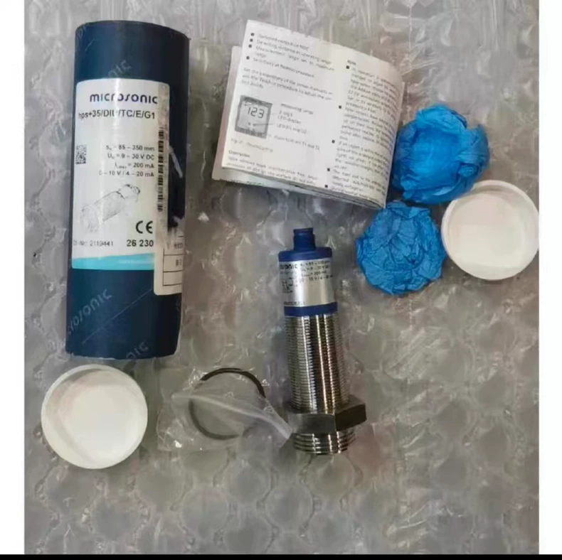 Microsonic hps+35/DIU/TC/E/G1 filling level sensor