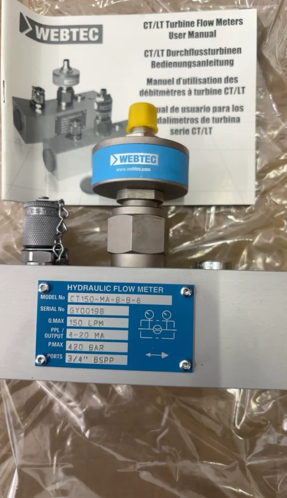 WEBTEC CT150-MA-B-B-6 Flow Meter thumbnail