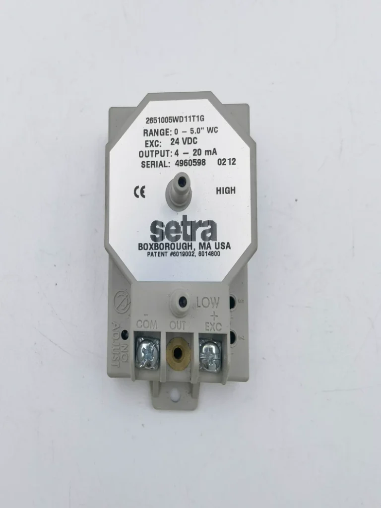 Setra 2651005WD11T1G Differential Pressure Transmitter