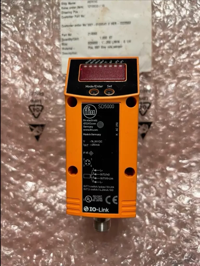 IFM SD5000 Flow Sensor