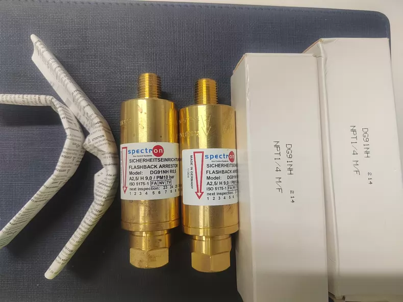 SPECTRON DG91NH R0.5 flashback arrestors thumbnail