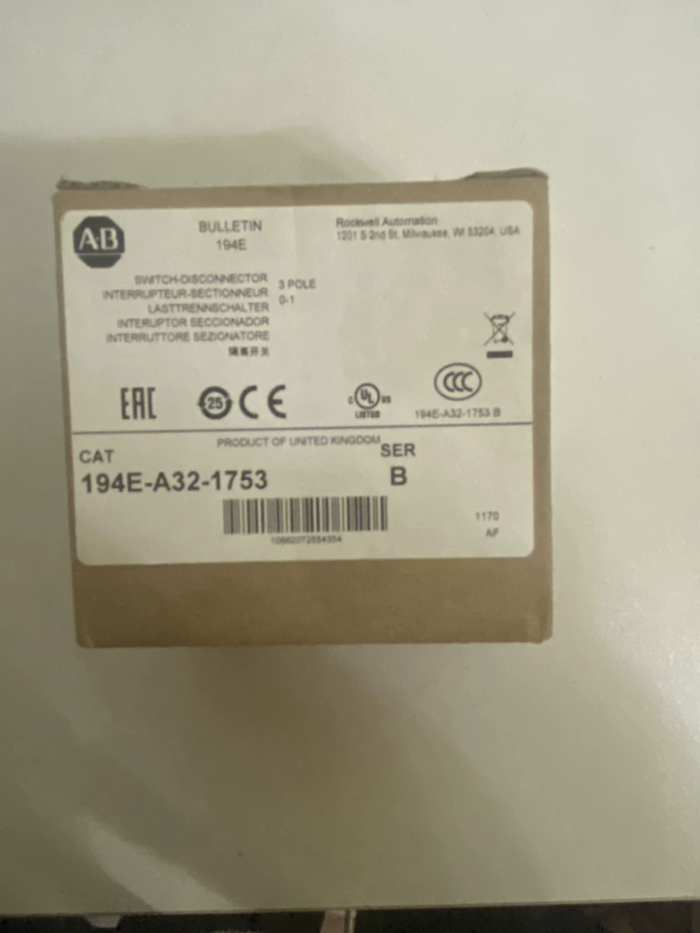 AB 194E-A32-1753 Switch