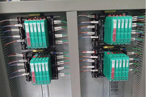 Automation control cabinet wiring