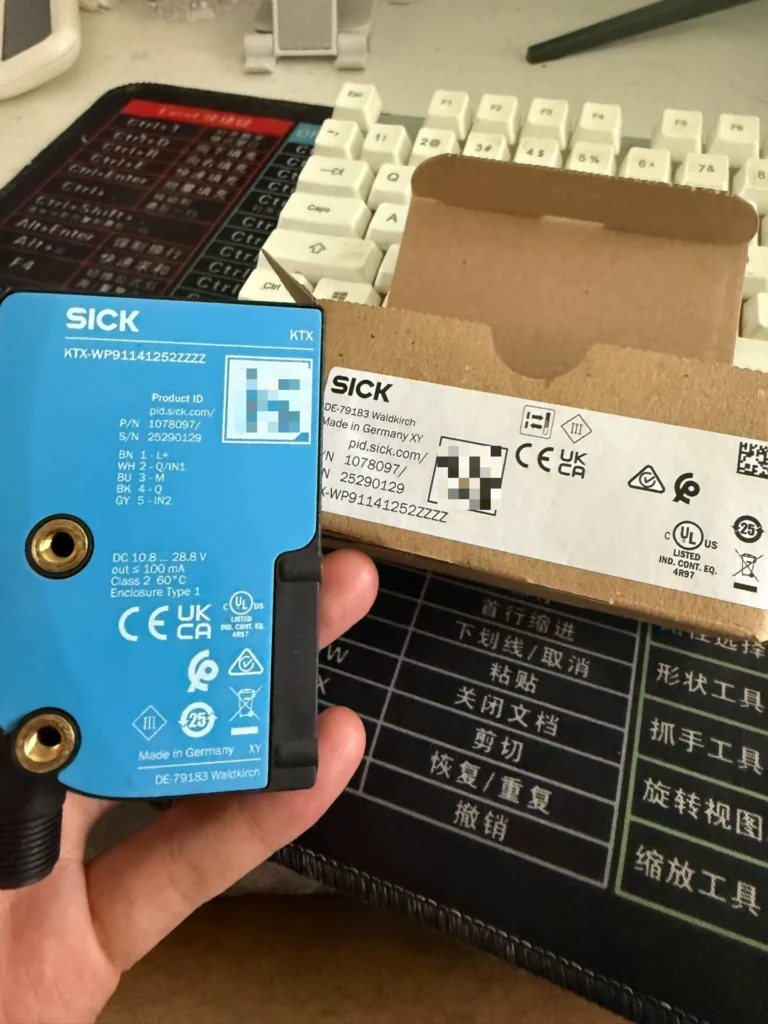 SICK KTX-WP91141252Z Sensor